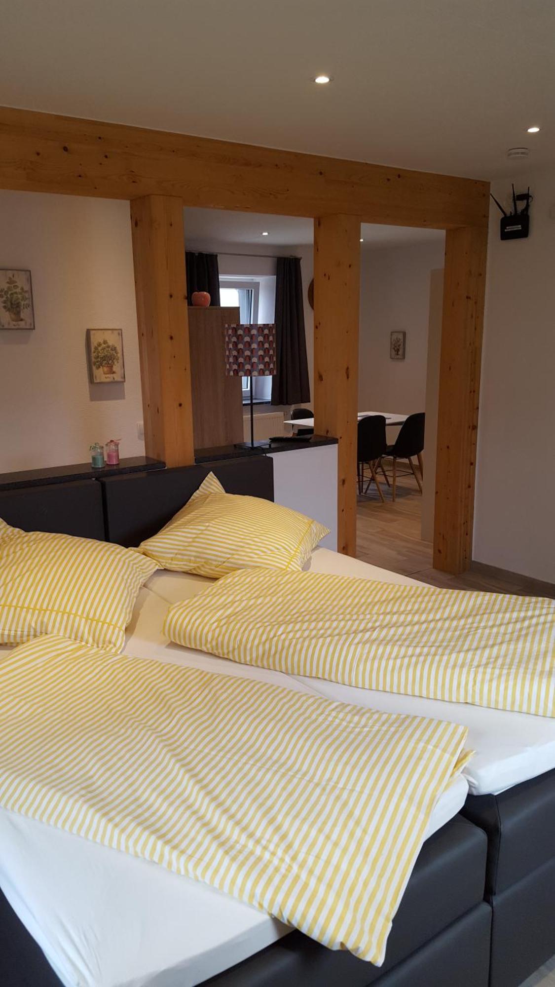 Ferienwohnung Beim Hooch Marie Brucktal Exterior foto